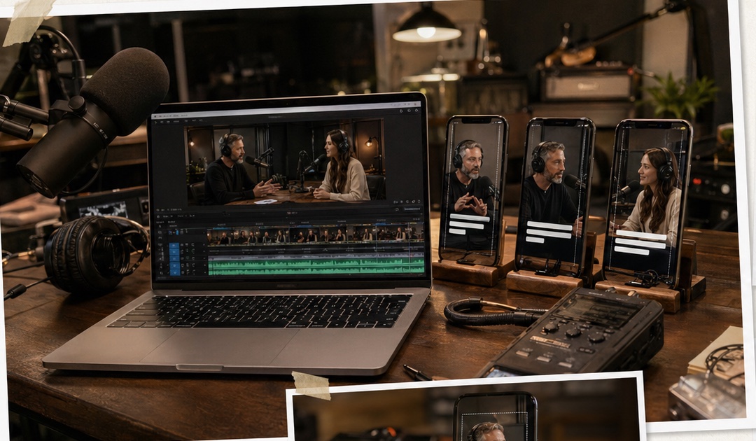 Podcast to YouTube Shorts: An AI Workflow That Keeps the Story Intact Recapo blog guide