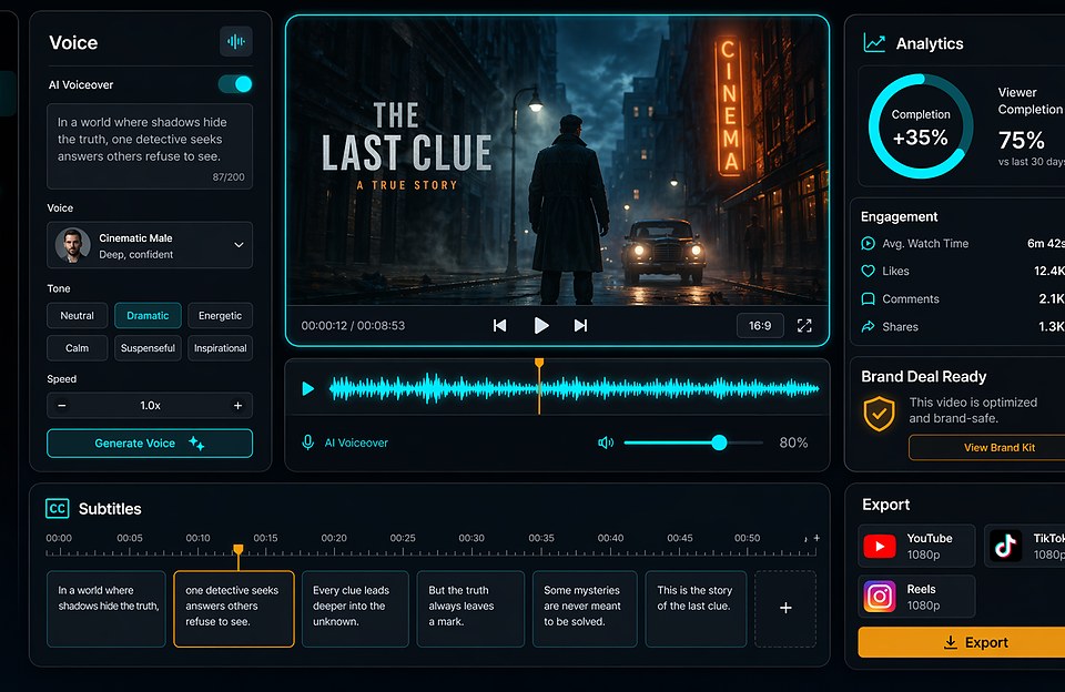 Article thumbnail for AI subtitles and captions for short videos